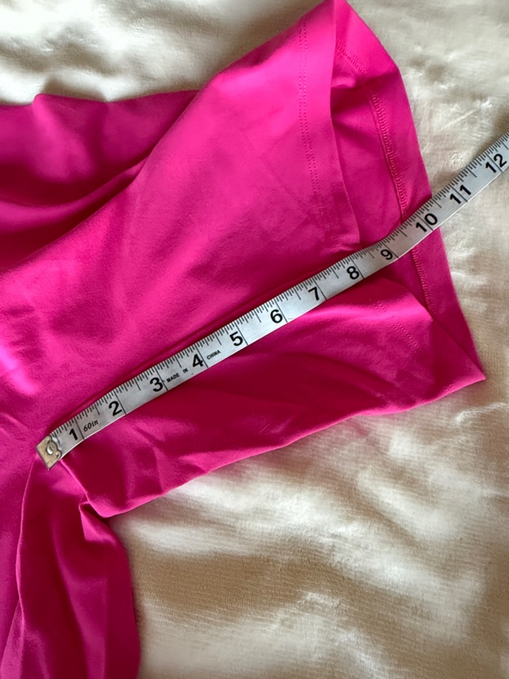 Grrrl High-Waist Hot Pink Women's Biker Shorts Ali/Amenah - Picture 6 of 6